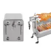 Roaster Furnace Accs Cooking Rotisserie Stainless Steel Motor for Lambs Piglets Chicken 220V 5