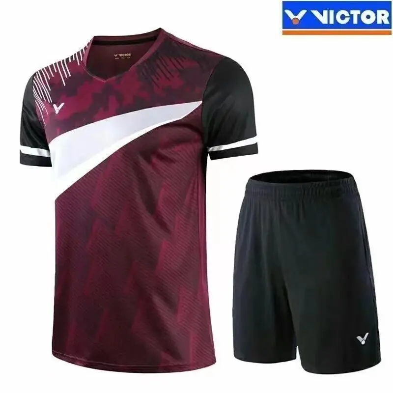 Badminton Sportswear Set Boys Girls Competition Training Jerseys For Victor