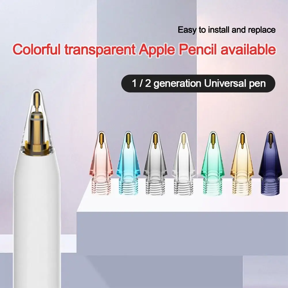 

Сменные наконечники, совместимые с Apple Pencil 1/2 поколения, наконечники для стилуса iPad 1-го поколения для Apple Pencil