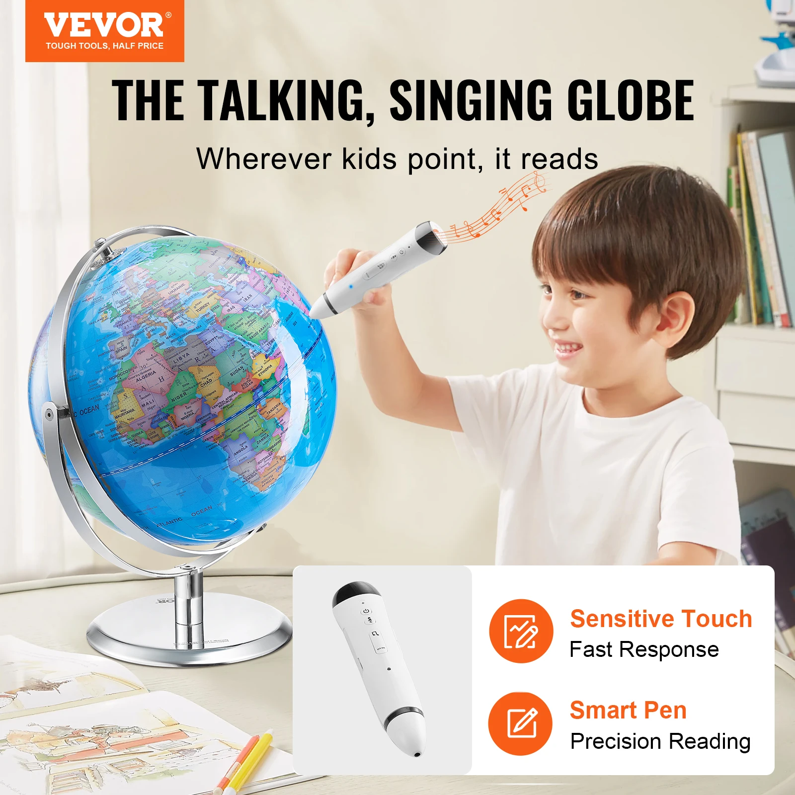 SucceBuy Interactive Talking Globe 2