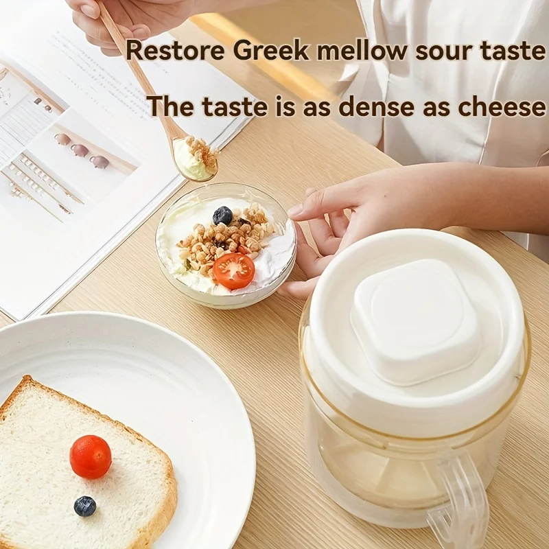 Yogurt Filter Set with 3pcs Fine Mesh Bag, Plastic Whey Separator, Kitchen Tool for Food Filtering, Home & Kitchen Essentials