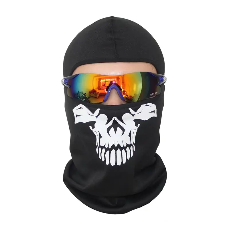 Balaclava Full Face Mask Skull Riding Mask Breathable Motorcycle Helmet Liner Cycling Head Neck Cover Outdoor Skateboard Hiking - Image 7