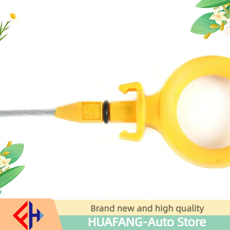 Original Engine Oil Dipstick 06d115611b For A4 B7 2005-2009,a6 C6 2005-2011 2.0 Tfsi High Quality