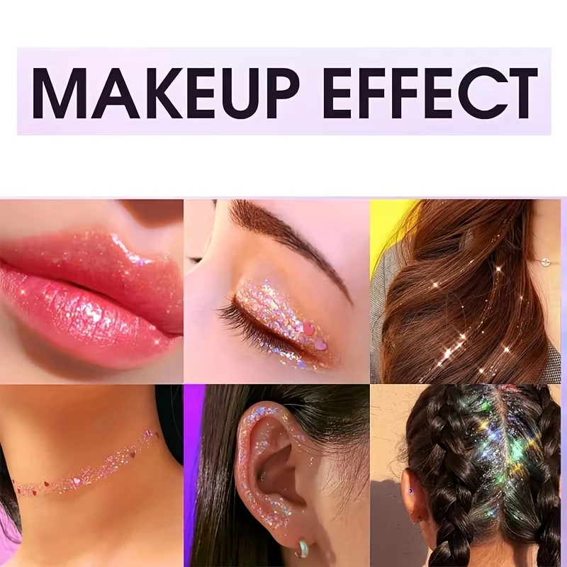 Radiant 10g Glitter Powder for Hair, Body & Eye Makeup – Perfect for DIY, Stage Performances & Music Festivals