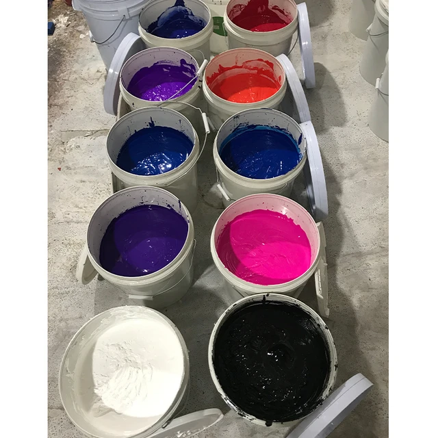 Qingji materiale per pittura pasta vernice acrilica pittura murale luminosa pittura  per pavimenti pittura artistica Non fluida - AliExpress