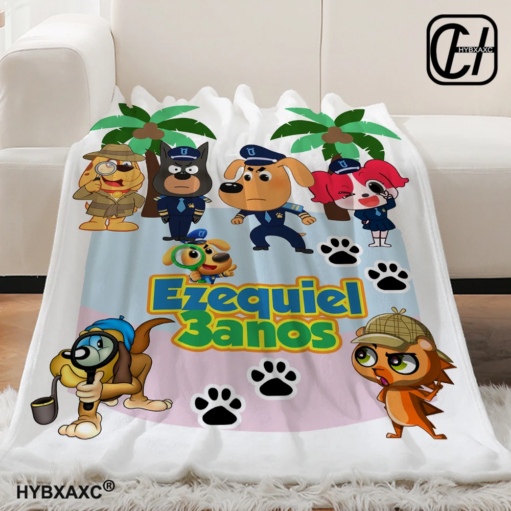 Sheriff Labrador Blanket Soft Warm Flannel Throw Blanket Plush for Bed Living room Picnic Travel Home Couch 2
