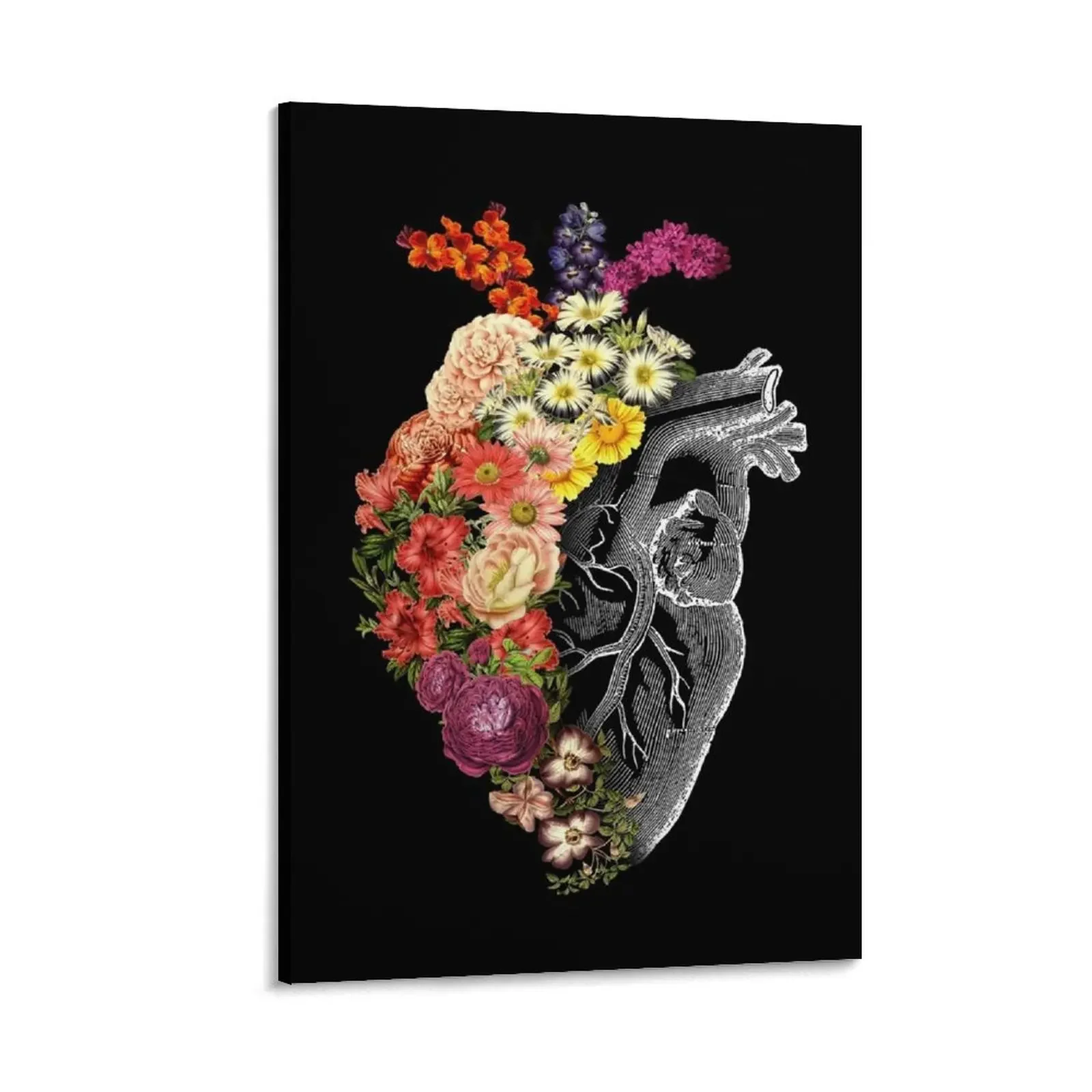 

Flower Heart Spring by Tobe Fonseca Canvas Painting living room decoration interior paintings decor
