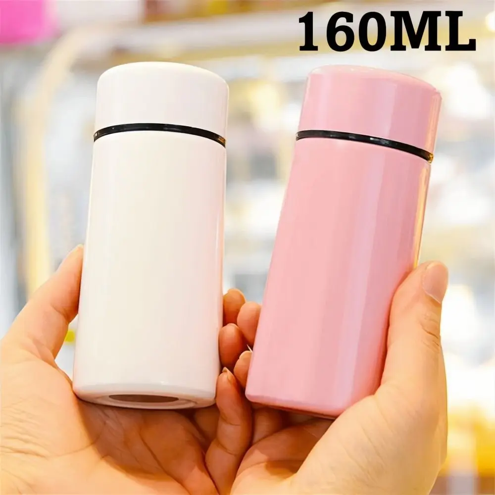 Creative Mini Thermos Cup 160ml Capacity Portable Pocket Thermos Travel Design Stainless Steel Water Cup For Coffee and Water