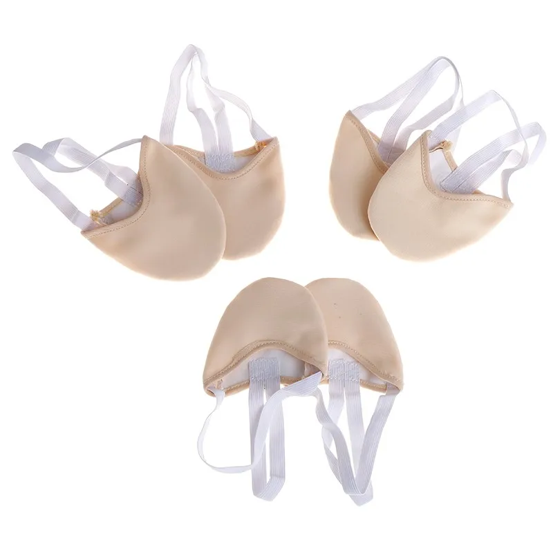 Half Length Rhythmic Gymnastic Shoes Roupa Ginastica Child Adult Gymnastics Pig Skin Sole Shoes Beige Dancing Dance gymnastics dance shoes