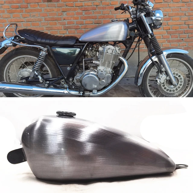 YAMAHA ヤマハ SR 400 リペア タンク シルバー 銀 【公式通販】