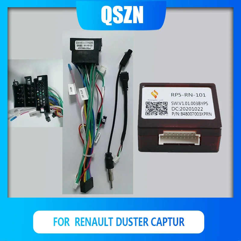 QSZN Android Canbus Box RN-SS-06/RN-SS-11A для Renault Duster LOGAN жгут проводов кабели питания автомобильное радио 2 DIN QSZN Android Canbus Box RN-SS-06/RN-SS-11A для Renault Duster LOGAN жгут проводов кабели питания автомобильное радио 2 DIN