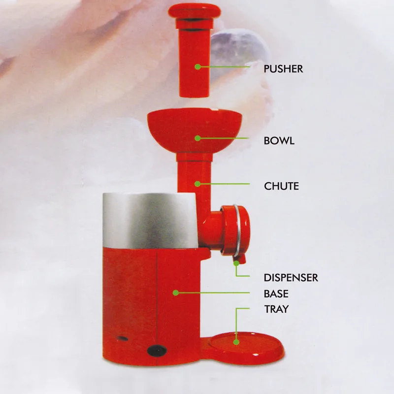 Household Ice Cream Machine DIY Manual Ice Cream Maker Ice Cream Machine Fruit Ice Cream Machine Simple Kitchen Supplies 6