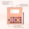 EELHOPE 18-color Eyeshadow Disc Eyeshadow Makeup Eye Colorful Disc Multi-purpose 18-color Daily Makeup Sequins Makeup Palette 4