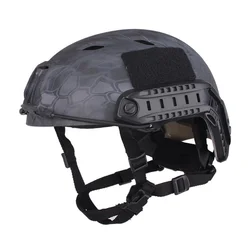 Protector táctico militar Airsoft, casco BJ de salto rápido, CS, juego de guerra, caza, Paintball, accesorios, casco para saltar a la Pararescue
