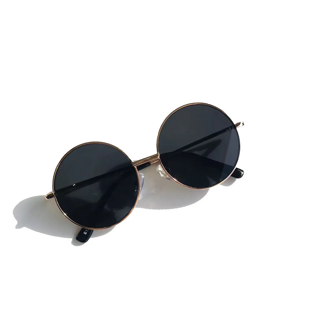 Kids Sunglasses Polarized Metal Frame Sun Glasses Girls Boys Flower Children's Baby Eyeglasses Uv400 For Driving Summer Beach