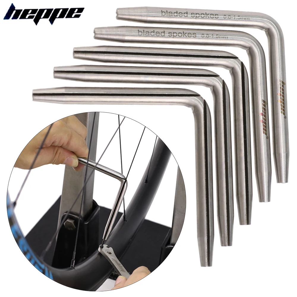 Chiave Per Raggi Bici In Alluminio CNC, Per Raggi Piatti 0.8-1.3mm, Apertura 78mm, Leggera E Precisa, 57g