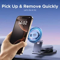 UGREEN Magnetic Car Phone Holder Dashboard Gravity Car Phone Stand For Magsafe iPhone 16 15 14 Pro Samsung Xiaomi Strong Magnets - Image 6