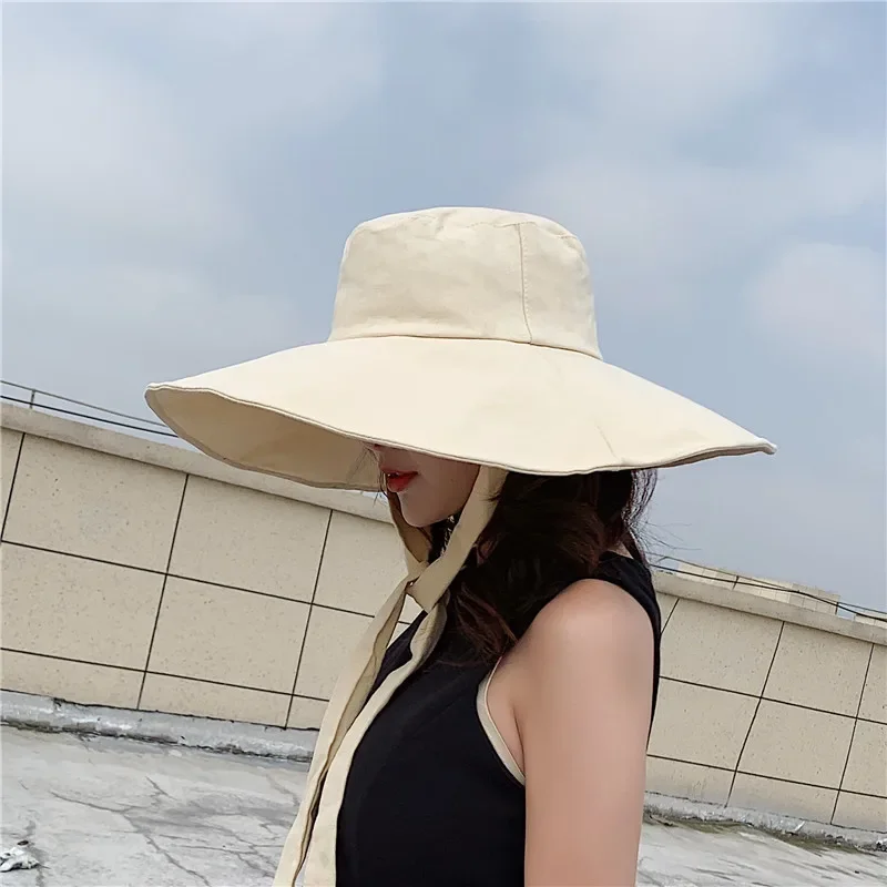 Japanese Sunshade: Women's Spring/Summer Oversized Foldable Sunscreen Hat