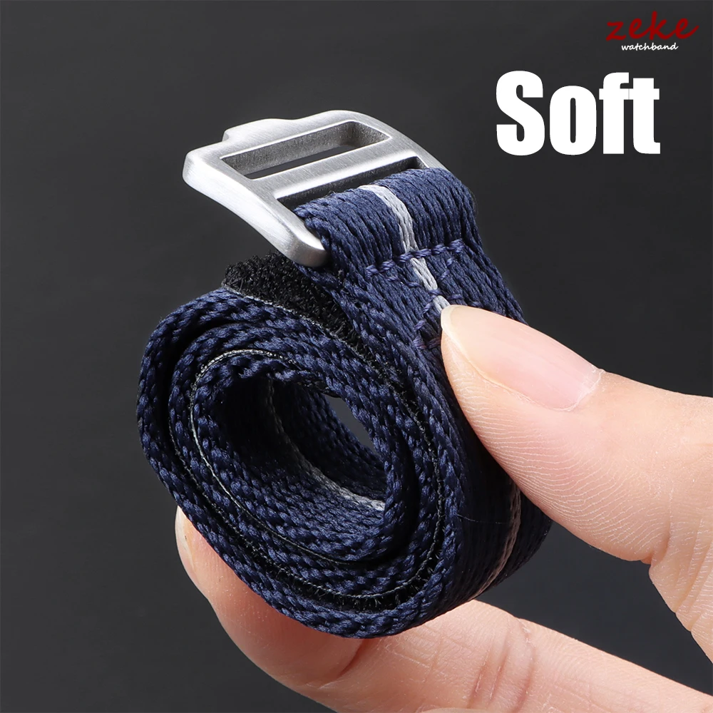 Durable Military-Style Nylon Strap with Hook and Loop Fastener - Waterproof