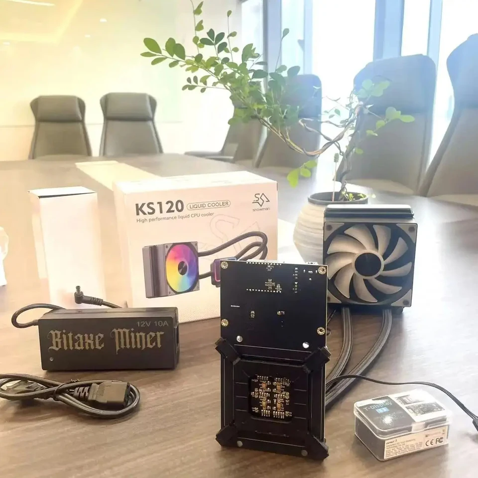 New Arrival Gammer NerdQaxe++ Hydro 4.8T 78W Water Cooling Prevent  Overheating BTC Mining Miner - AliExpress