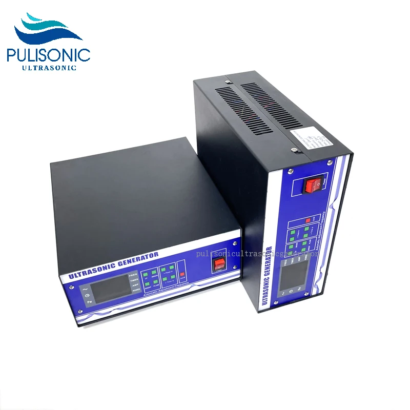 Waterproof Ultrasonic Transducer Cleaner Digital Circuit Power Supply Sweep Generator 1500W