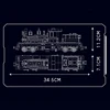 Mould King 12032 Technical Train Toys The RC Shay-Type Steam Locomotive Building Block Assembly Car Brick Kids Christmas Gift