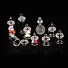 1Pc 1:12 Dollhouse Miniature Clear Glass Jar Candy Bean Storage Bottle Tiny Jar With Cover DollHouse Kitchen Decor Accessories 5