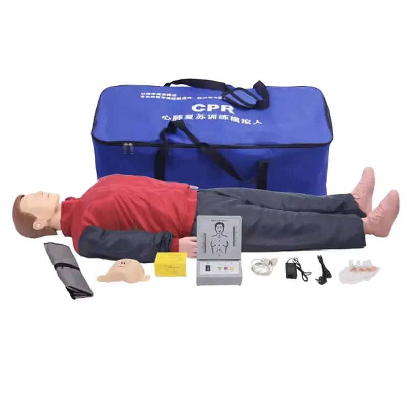 

Full Body Adult CPR Manikin/Mannequin, CPR Training Model/Dummy with Feedback