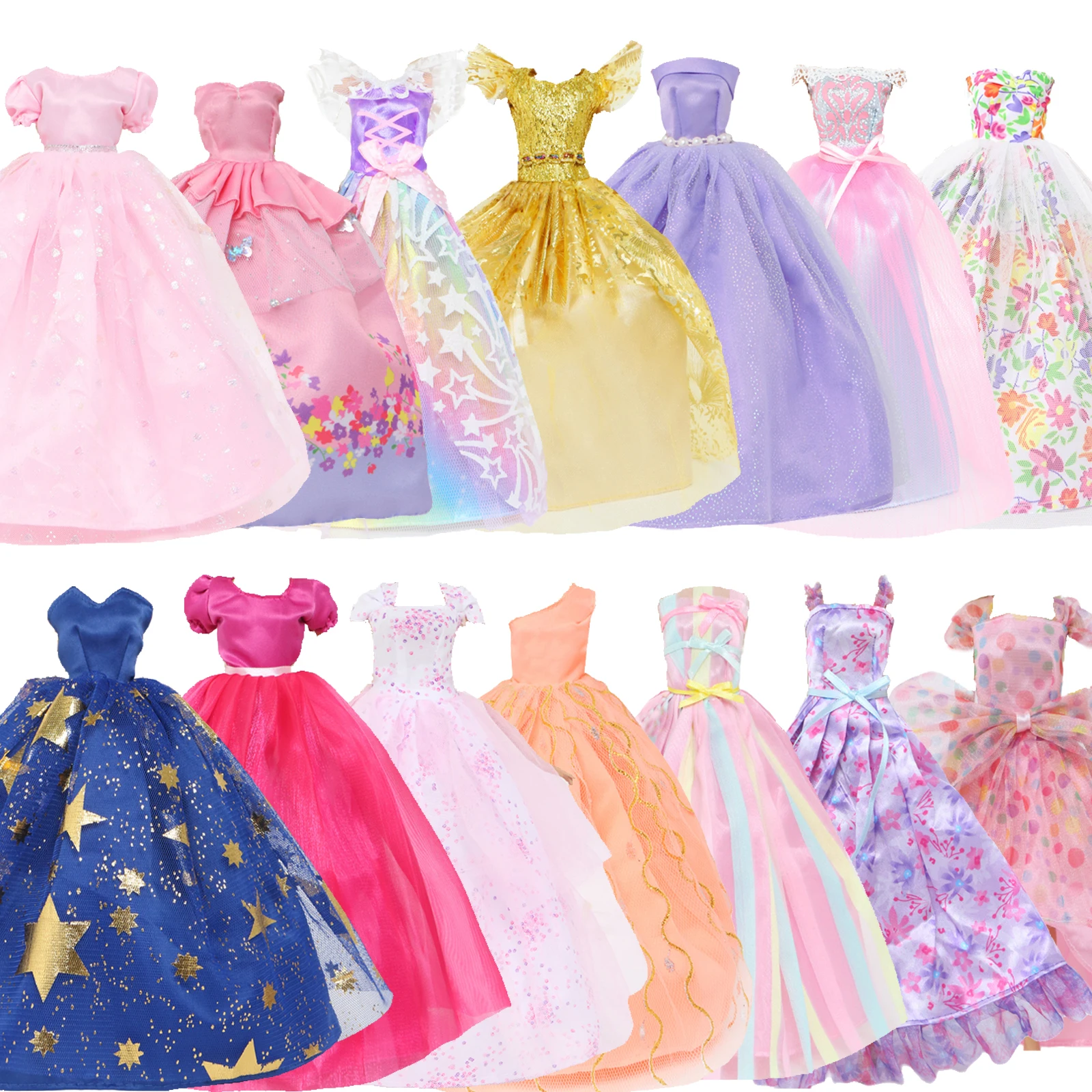 Robe de poupée tendance 30CM, robe de soirée, jupe de fête de mariage, tenue pour poupée de 11,8 pouces, accessoires de vêtements pour poupée 1/6 11,5 pouces, cadeau pour fille