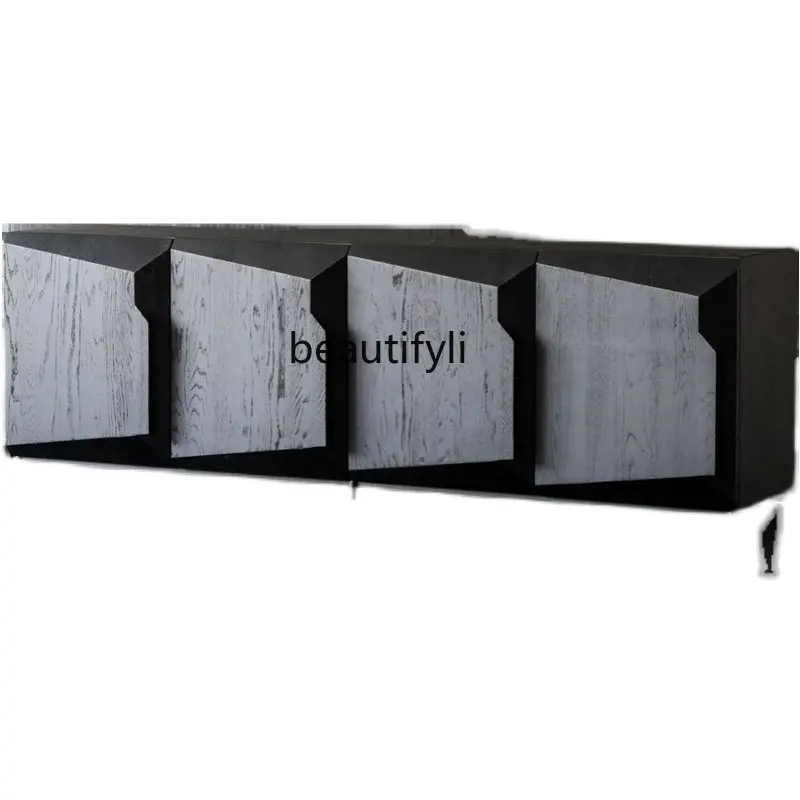 

Italian Side Cabinet Minimalist Entrance Cabinet Affordable Luxury Style Entrance Cabinet Nordic Sideboard Cabinet Simple