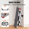 VEVOR Folding Work Platform Aluminum Drywall Stool Ladder Heavy Duty Work Bench w/ Non-Slip Feet for Washing Vehicles Painting 3