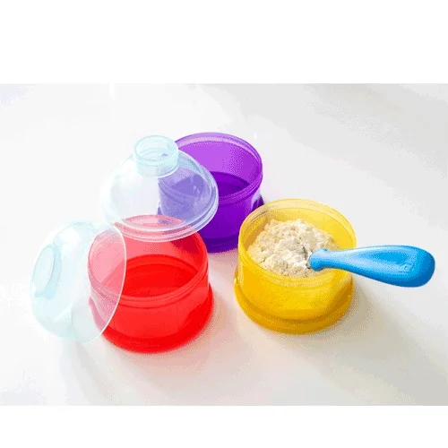 Multi-Color Layer Powder Infant Food Container