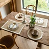 Burlap Placemats with Lace Edge 4