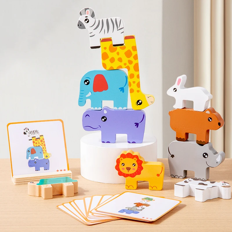 Animal Stacking Balance Blocks 1