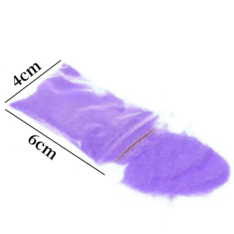 Quartz Sand Landscape Decoration DIY Fairy Garden Artificial Powder Tree Snow Micro Hourglass Sand Table 25g/Pack quartz sand