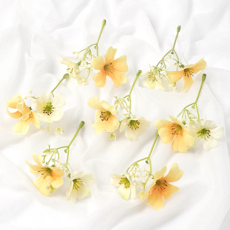5/10/20Pcs 6cm Seide Künstliche Gerbera Blumen Gänseblümchen Bouquet Wohnkultur DIY Girlande Hochzeit Party blume Wand Dekorationen – Detail 8