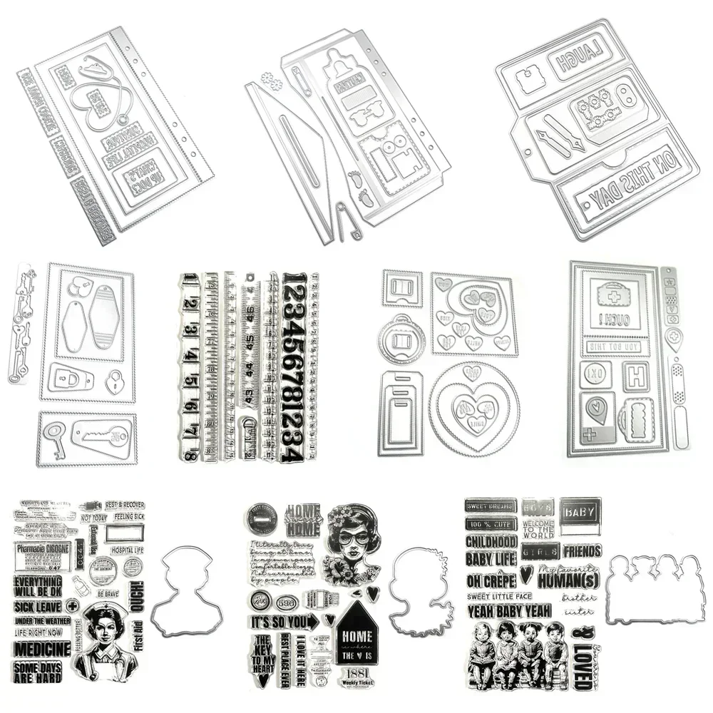 New Metal Cutting Dies Scrapbook Paper Craft Decoration dies scrapbooking metal cutting dies