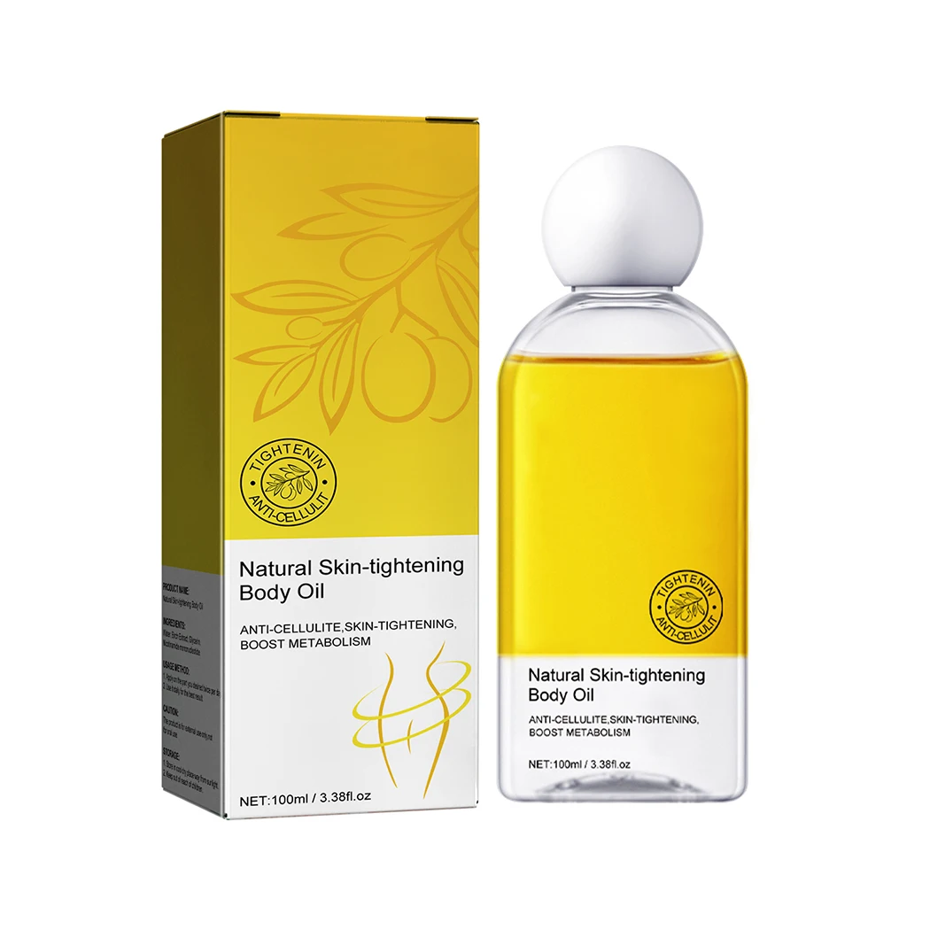 

Natural Skin Tightening Body Oil Anti-Cellulite Boost Metabolism Slimming Nourishes Soothes Relaxes Body Massage Essential Oil