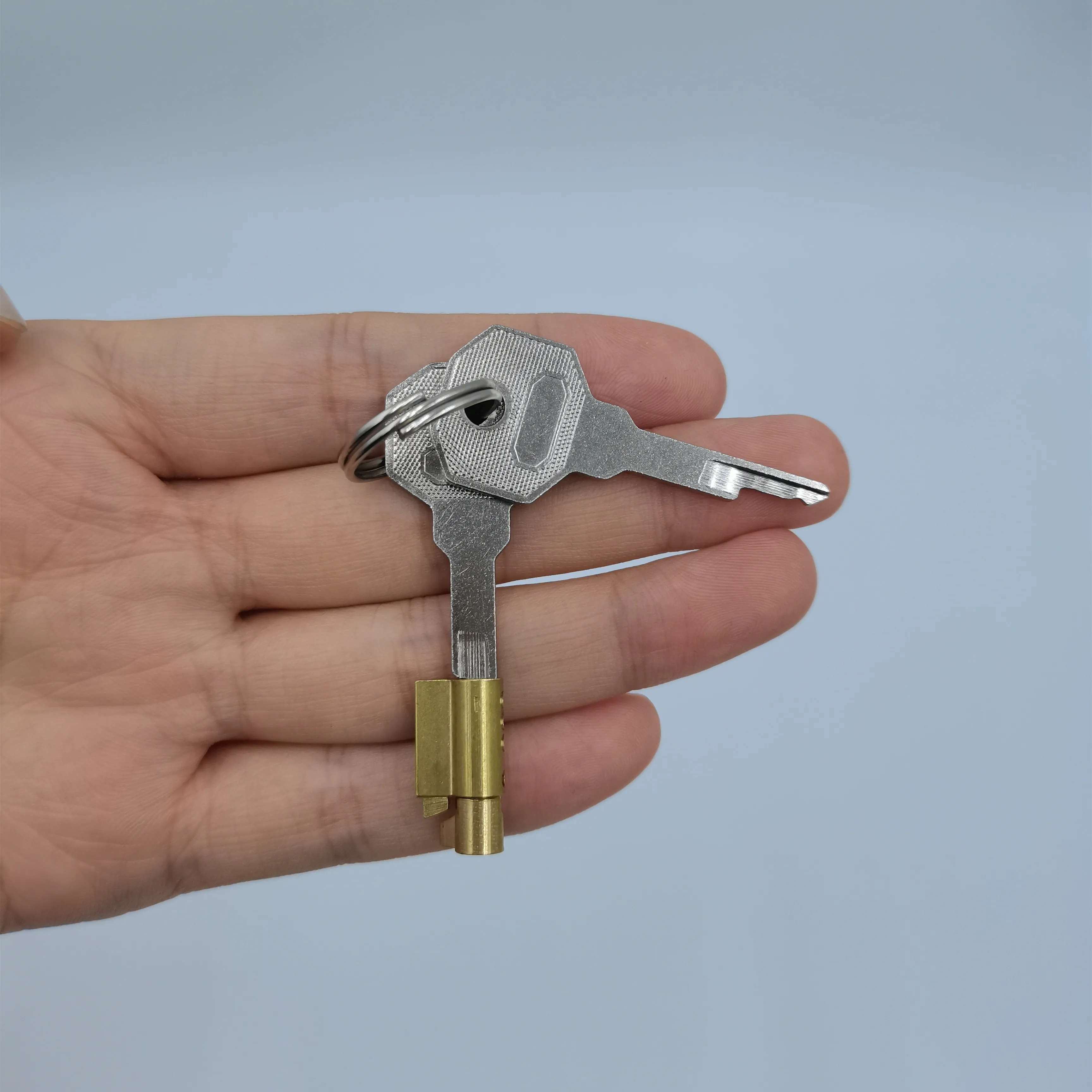 Penis Chastity Cage New Upgraded Version Brass Stealth Lock Cylinder For Chastity Device CB6000S Cock Cage V4 Dark Lock With Key Chastity Accessorie penis chastity cage,chastity lock sex toy,chastity cage accessory