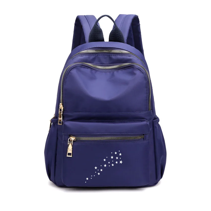 

Custom-made Customized Name Logo Number Girl School Bag Women Bagpack Teenagers Five-pointed Star Print Women Student Backpack