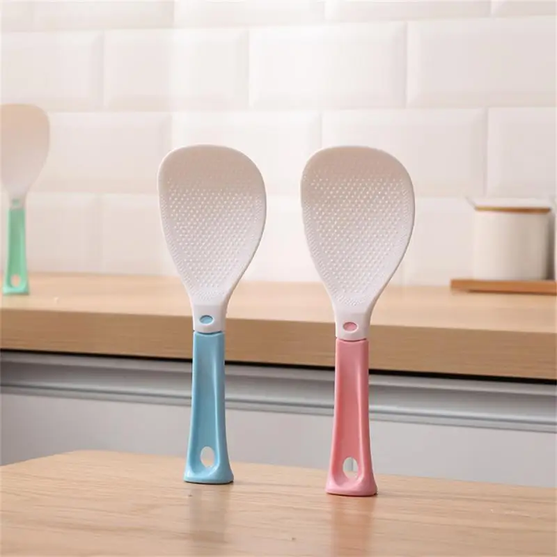 Non-stick Rice Spoon Simple Fashionable Food Grade Creative Household Rice Spoon Vertical 1/2PCS