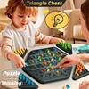 Chain Triangle Chess Game Triggle Rubber Band Game Educational Interactive Game Battle Set For Family Party Gift 5