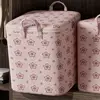 With Handle Clothes Storage Bins Clothes Organizer Foldable Quilt Storage Bag Dust-Proof Large Capacity Closet Storage Box 3