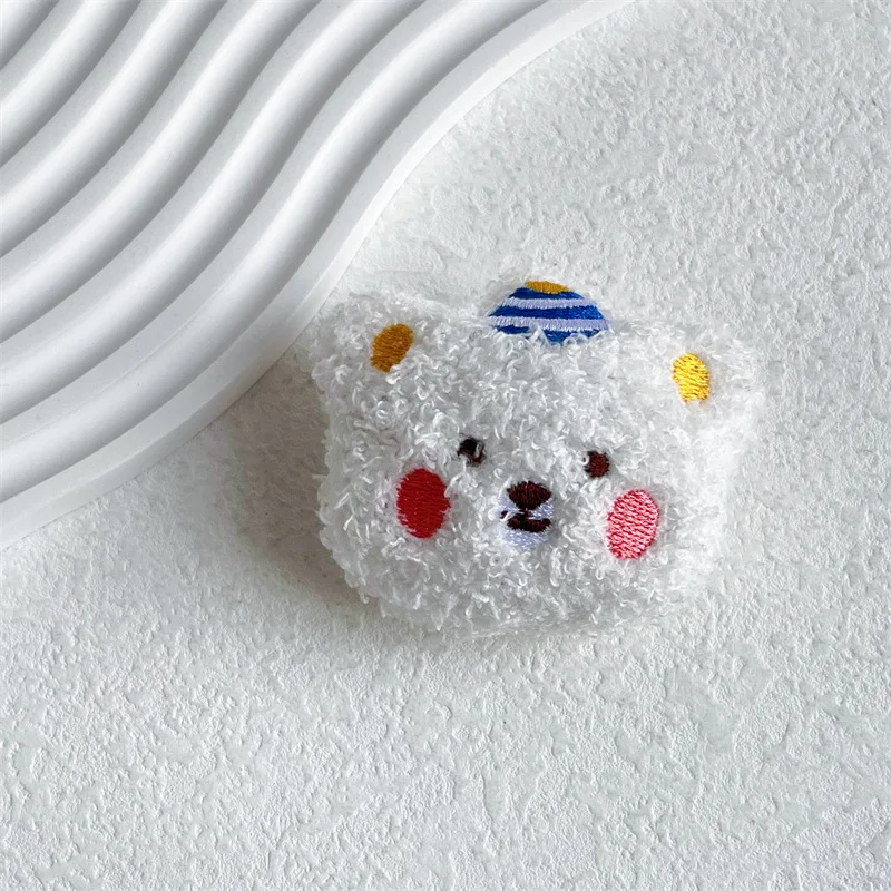 Adorable Fluffy Cartoon Plush Phone Holder and Grip Stand