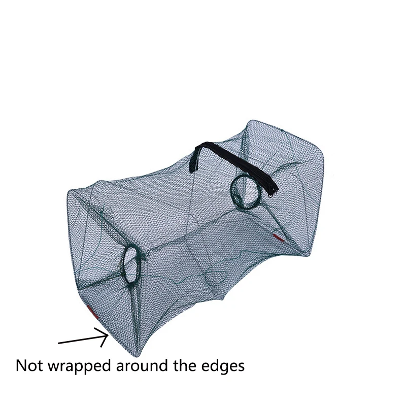 thumbnail image 1 of Redes de pesca plegables, jaula para cangrejos, camarones y cigalas: equipo de pesca perfecto para entusiastas de las actividades al aire libre, 1 of 5