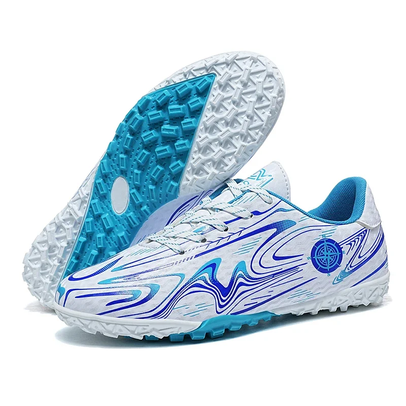Futsal Professional Unisex Soccer Shoes Grass Training Sport Ultralight Non-Slip Men Outdoor FG/TF Football Boots