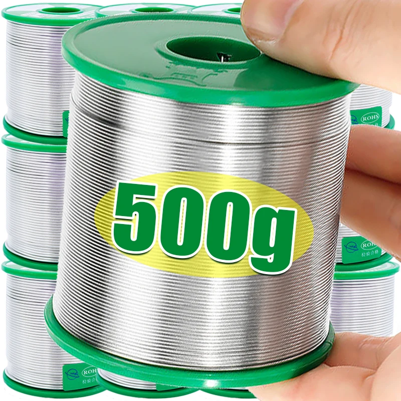 20-500g Easy Melt Low Temperature Solder Wire Stainless Steel Aluminum Copper Iron Metal Weld Cored Welding Wires Soldering Rods soldering wire soldering tin wire soldering rods welding wires