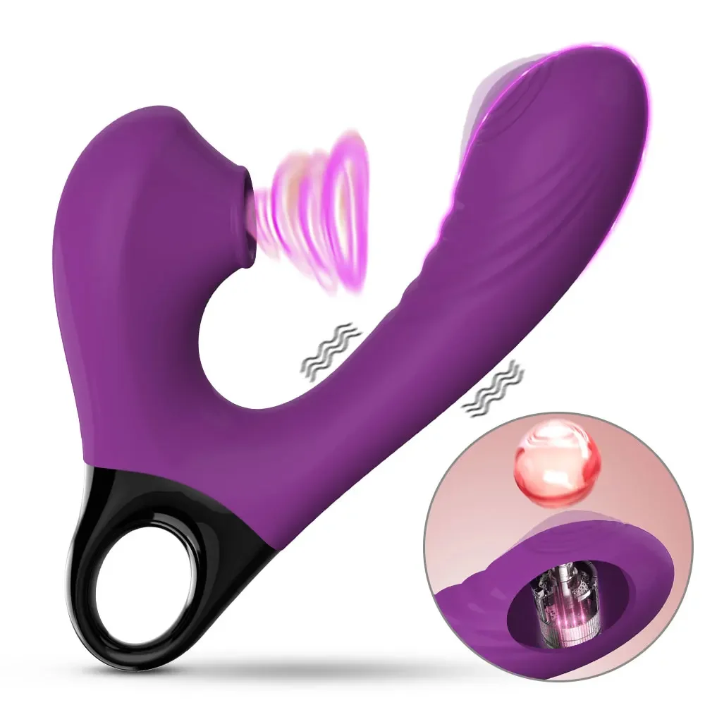 Intelligent Realistic Dildo Vibrator Powerful G-Point Clitoris Massager Nipple Sucking Vibration Stimulator Female Adult Product