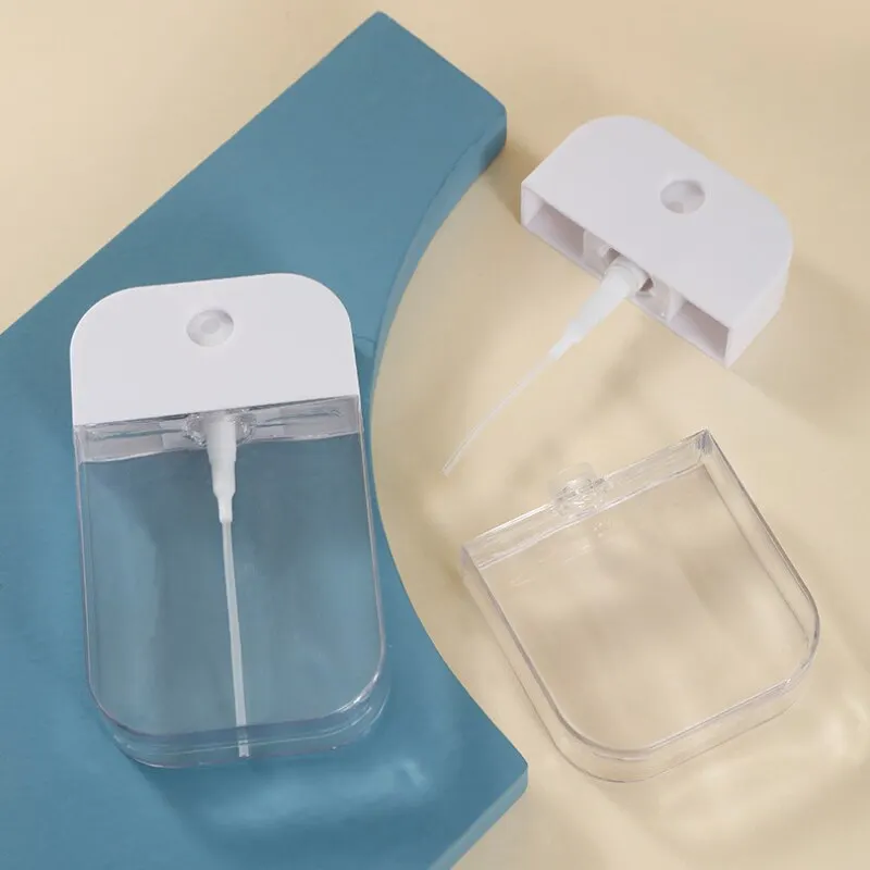 Refillable Perfume Bottle 45ml Mini Portable Fragrance Hand Sanitizer Alcohol Spray Pump