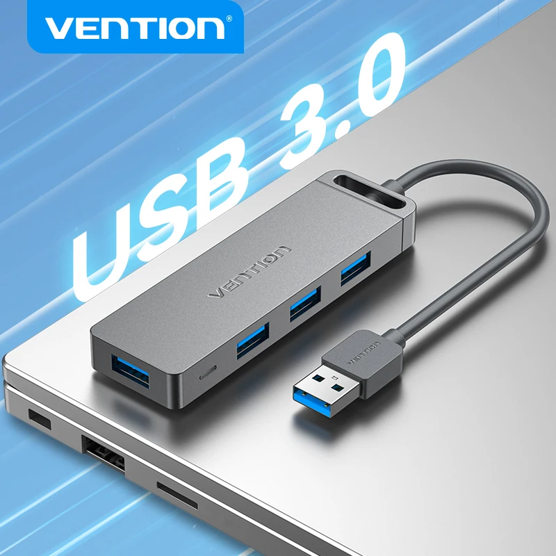 Vention USB Hub High Speed 4 Ports Multi USB 3.0 to USB 3.0 Hub Splitter Adapter for MacBook Pro iPad Pro Xiaomi Lenovo USB Hub